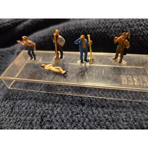 RARE Preiser 1:90 Scale Exklusiv #32 Vintage Industrial Workers 5 Figure Set